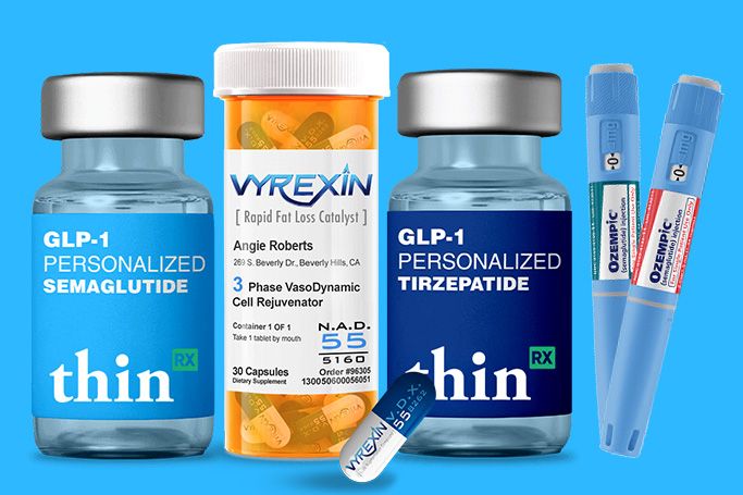 products - GLP1 Tirzepatide, VyRexin, GLP1 Semaglutide, Ozempic Semaglutide