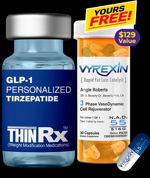 products - ThinRx GLP-1 Personalized Tirzepatide and VyRexin
